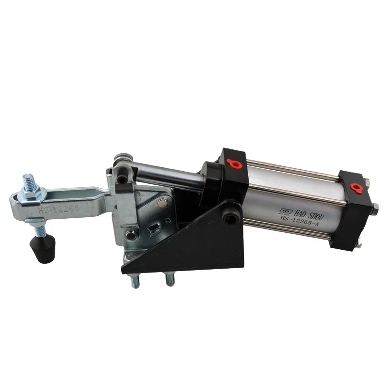 HS-12265-A China Toggle Clamp Manufacturer Pneumatic Clamp Holding Capacity 340KG 750lb1/8'' Inlet (similar to 810-U)