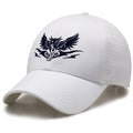 Wholesale Custom Laser Hole White Golf Tennis Quick-drying Mens Stock Sport Hat Ventilated Racing Baseball Cap