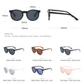 Unisex UV400 Sunglasses Custom Logo Classic Design for Outdoor Activity Fashionable Retro Style PC Frame