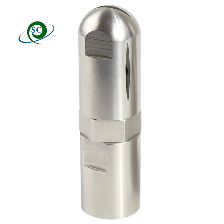 CS Customized 3/4'' Thread Fan Shape 360 Degree Rotating tank Cleaning  Nozzle