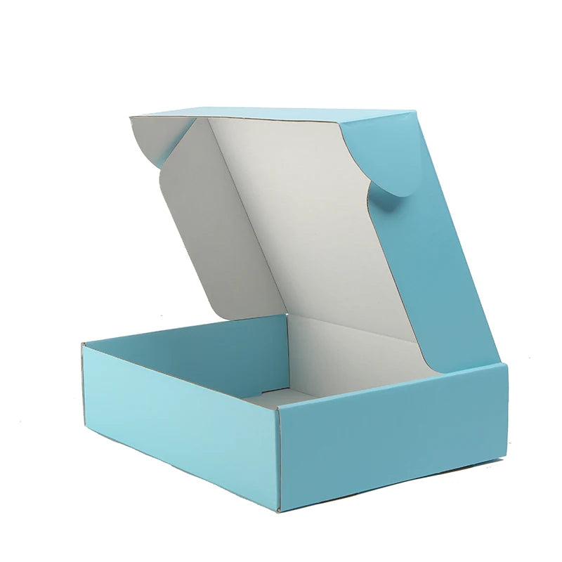 Cosmetics Paper Packaging Blue Gift Box Customized Packaging Cosmetics Makeup Products Cosmetic Luxury Packaging