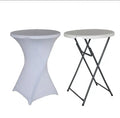 Hot Sales Cheapest Cocktail Table Cover Spandex Table Cover