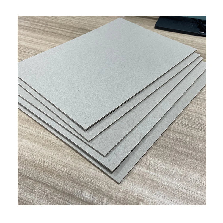 A3 Size 2mm Thick Grey Board Sheets Grey Cardboard Paper Chipboard for Rigid Box