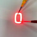 Custom Toroidal Red High Brightness  COB LED Chip 1W 2V for Bicycle Light and Riding Light