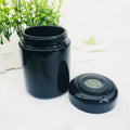 Violet Glass Jars Proof Air-tight Curing Stash Jar with Digital Humidity Temp 250ml