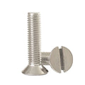 DIN 963 Metric Stainless Steel 304 Class 4 Slotted Round Flat Sunk Countersunk Head Machine Screw