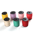 Wholesale 8mm Flat Faux Suede Leather Cord Jewelry Making Findings in 4mm and 5mm Sizes