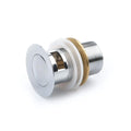 Modern Hotel Use Small Cap Chrome Finish Silver Bathroom Sink Drain Stopper Push Pop-Up Easy Installation 2 Year Warranty YuChen