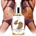 Private Label Chemical Glow Illuminating Sunless Self Tanning Lotion Coconut Fragrance Black Skin Self Tanner Sunscreen