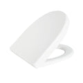 SU018 Eco-friendly Modern Duroplast Soft Close Toilet Seat with V-Shape and Lock for Hotel Use OEM ODM Manufacturer