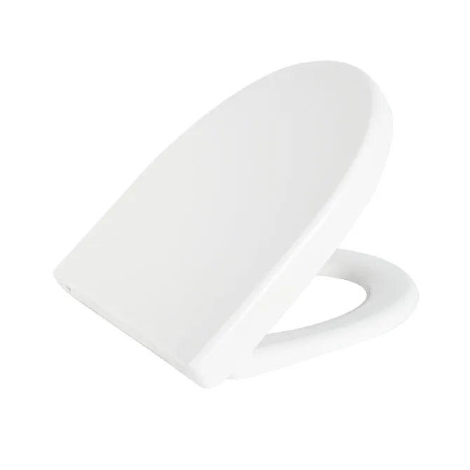 SU018 Eco-friendly Modern Duroplast Soft Close Toilet Seat with V-Shape and Lock for Hotel Use OEM ODM Manufacturer