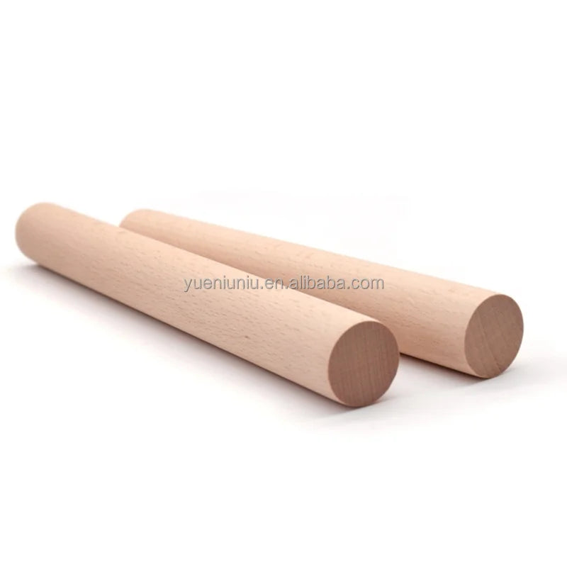 Factory Wholesale Wood Dowel Rods Birch Wood Dowel Stick Flat Beech Wood Stick