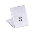 Center Fold Common and Custom Garment Woven Size Labels