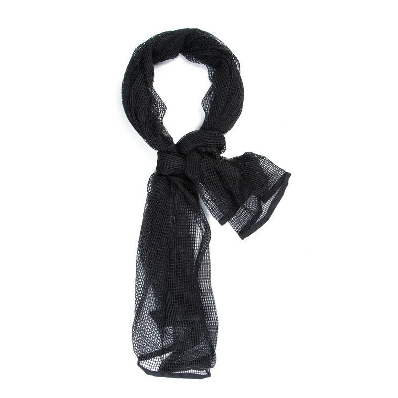 Camouflage Scarves Sniper Veil Mesh Camo Tactical Scarf