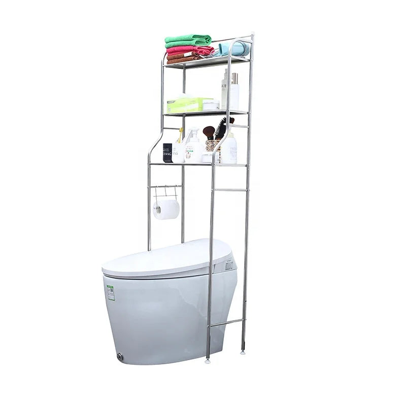 3-Shelf Bathroom Organizer Over the Toilet storage rack Bathroom Spacesaver