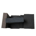 Brown Four-sided Abrasive Polishing Pads Sponge Sanding Block  1 Buyer
