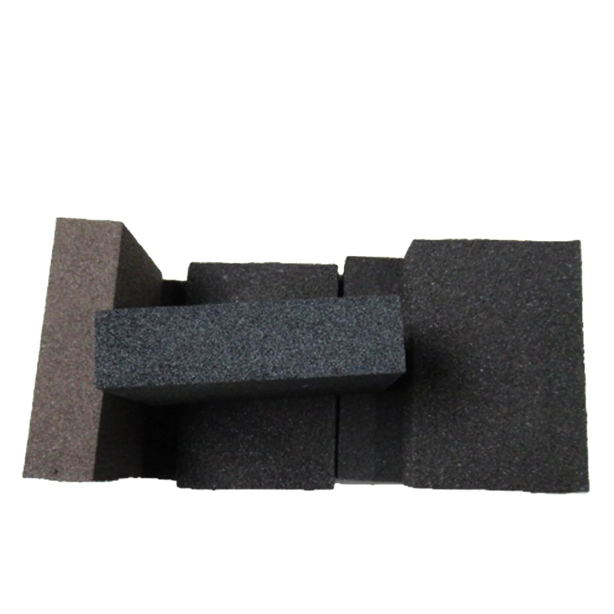 Brown Four-sided Abrasive Polishing Pads Sponge Sanding Block  1 Buyer