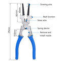 2022 New Multipurpose MIG Welding Pliers Flat Mouth Pincers Steel Wire Cut Spring Loaded OEM Customizable