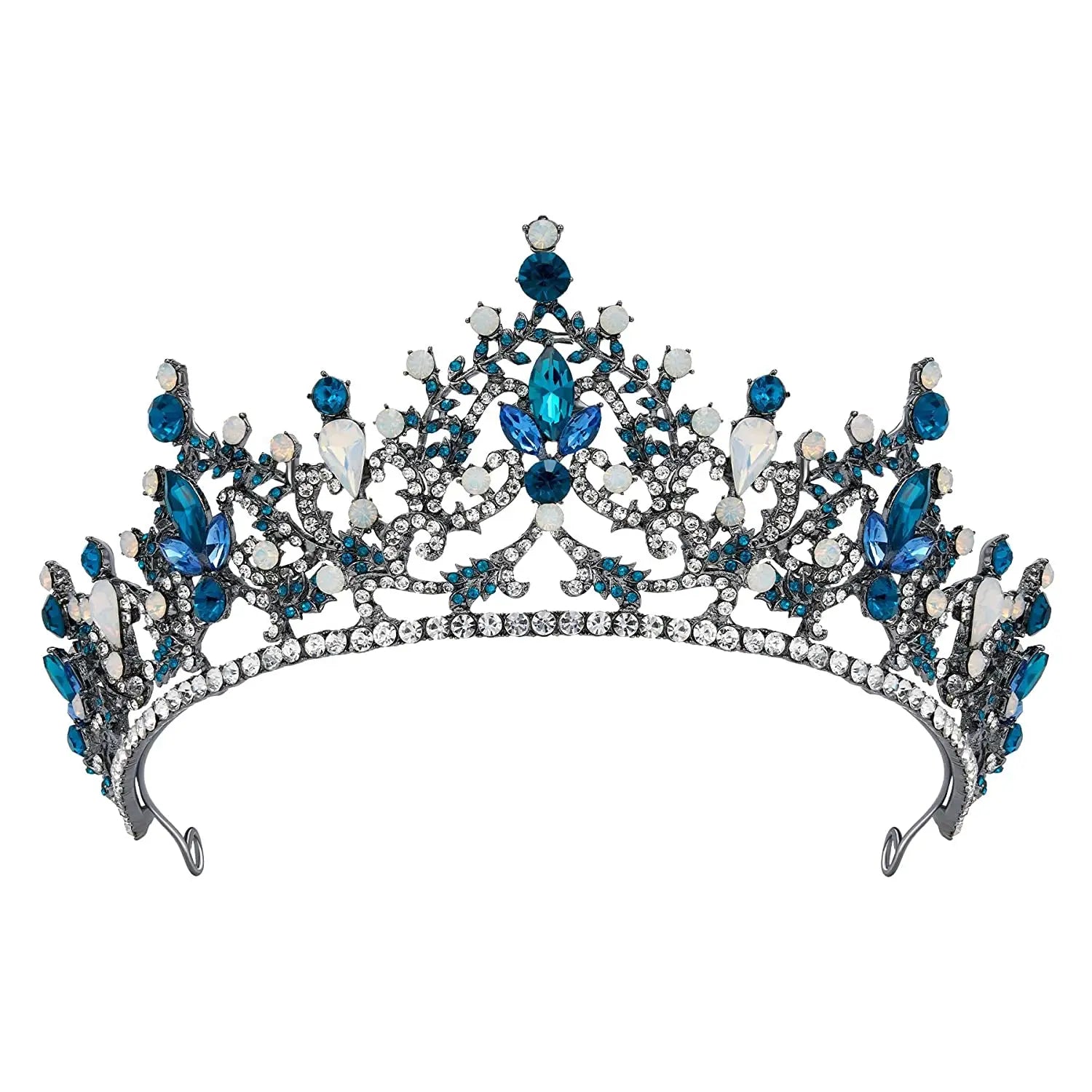 LUOXIN Fashion Luxury Bridal Accessories Rhinestone Pageant Crown Princess Tiara