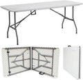 Wholesales Cheap 180cm HDPE Plastic Folding Rectangle Table