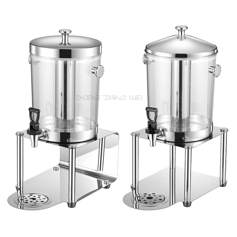 Restaurant Equipment Commercial Juicer Dispenser Ice Cool or Hot Drink Beverage Dispenser 8L/16L Sliver Juicer Dispenser