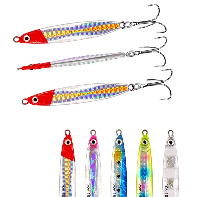 MISTER JIGGING Artificial 18g 26g 35g Seawater Jig Fishing Stock Bait Fishing Metal Jig