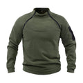 2025 Men's  Fleece Pullover Sweatshirt Sweater Outdoor Tactical Fleece Jacket Windbreaker for Hiking Hunting Traveling