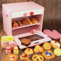 Early Educational Development Toys Kids Play Wooden Kitchen Play Pretend Cooking Oven Baking Toy