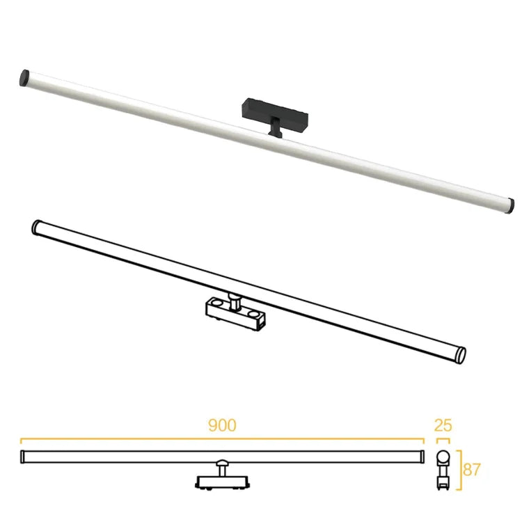 Spotlight Brackets Cob Led Track Light Housing/led Light/track Light/commercial System/track Line Floodlight12V 24V 110V