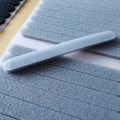 90mmx10mmx4mm Accessories Inside Black Sponge Foam Backing Self-adhesive Rubber Nose Insulation Strips Pad for Mask