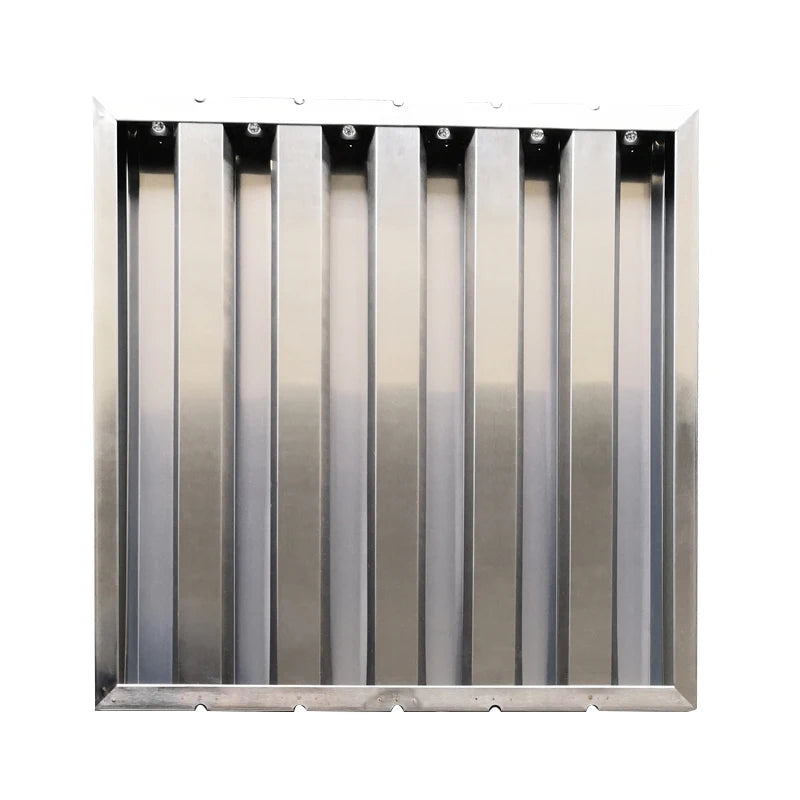 Exhaust Hood Filter Commercial Kitchen Use Range Hood Stainless Steel Grease Filter Smoke Filter for Range Hood Machine