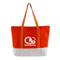 Eco-friendly Fashion Printed logo Customized Durable Reusable Blank Boat Tote Foldable Eco 14oz Canvas Bag Wholesale