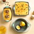 Durable Silicone Baking Tray for Household Use-round Chiffon Cake Rectangular Bread and Toast for Food Preparation