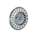 84 mm Diameter Stainless Steel Sink Plug Metal Kitchen Sink Garbage Plug with Filter Basket Drain Stopper and Sink Cover