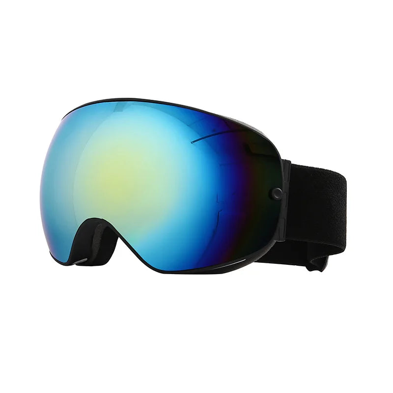 Wholesale Custom Logo UV400 Protection Snow Board Goggles Double Layer Spherical Snowboard Googles Glasses Anti-Fog Ski Goggles