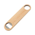 Wooden Hotel Flat Board Speed Bottle Opener Home Beer Wooden Cover Wood Bottle Opener Blank