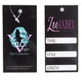 Custom Swing Hang Tag for Garment Accessories with Logo Printing