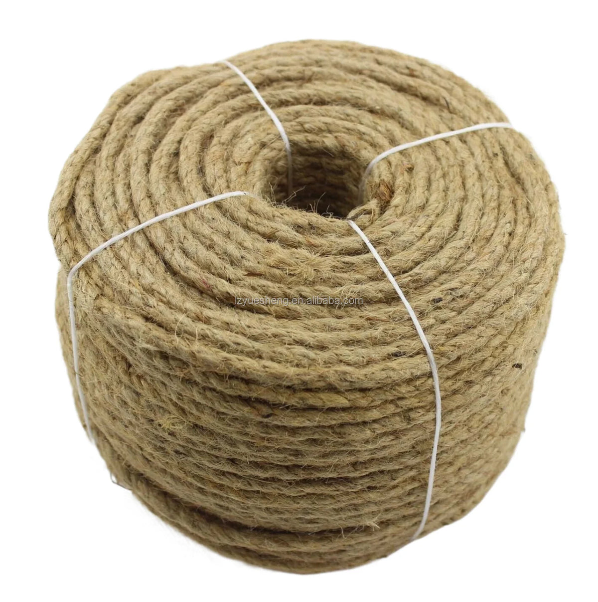 Factory Direct Sales Manufacturers Jute Rope3 Strands Twisted Jute Cord Use in Garden and DIY Decrtion