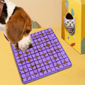 Feeding Interactive Puzzle Mat Lick Pad Encourage Dog Natural Foraging Skills Snuffle Mat for Large Dogs