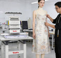 Dahao 2025 Digital Retail Single Head Embroidery Machine Customized 500*350 15 Needles 1200 Rpm Home Use Cap Computerized