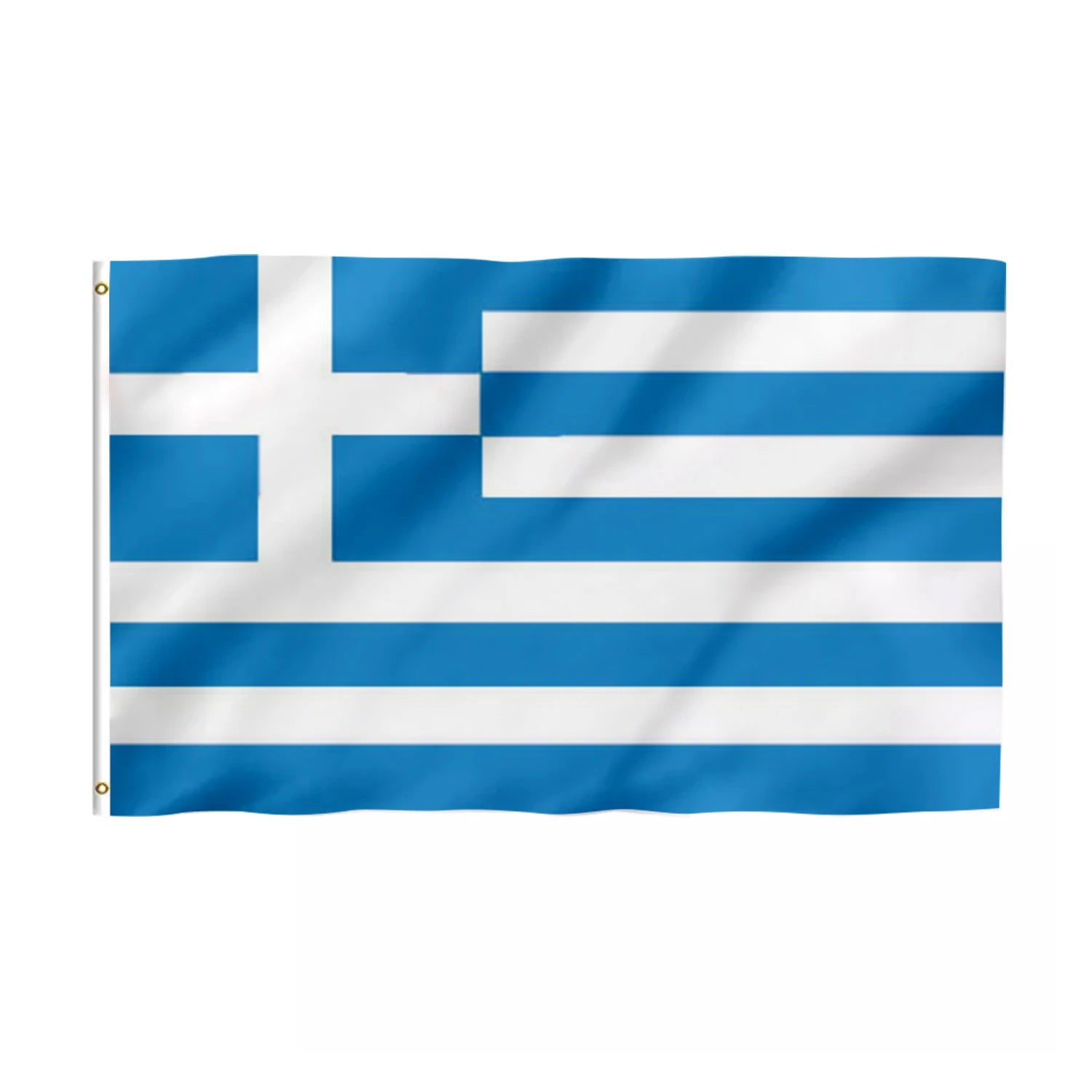 Factory Wholesale 3x5ft 100% Polyester Digital Printing Nautical Flag for Sail Custom Logo Promotional Product From Greece