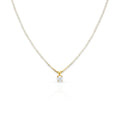 Chris April PVD Plated 316L Stainless Steel Zircon Bejeweled Luxury Zircon Necklace