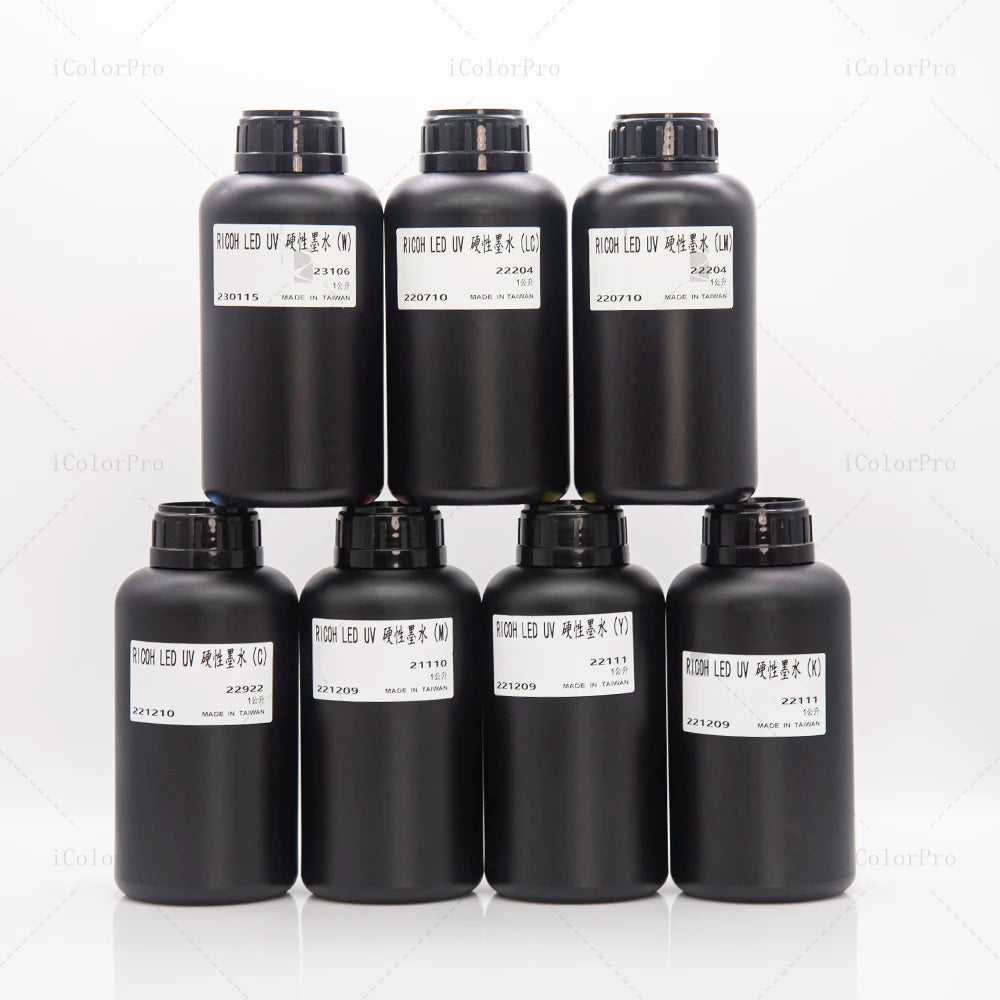 Advanced DongZhou Ricoh UV Ink for Konica KM512 and KM1024 Printheads for Industrial Printing Applications