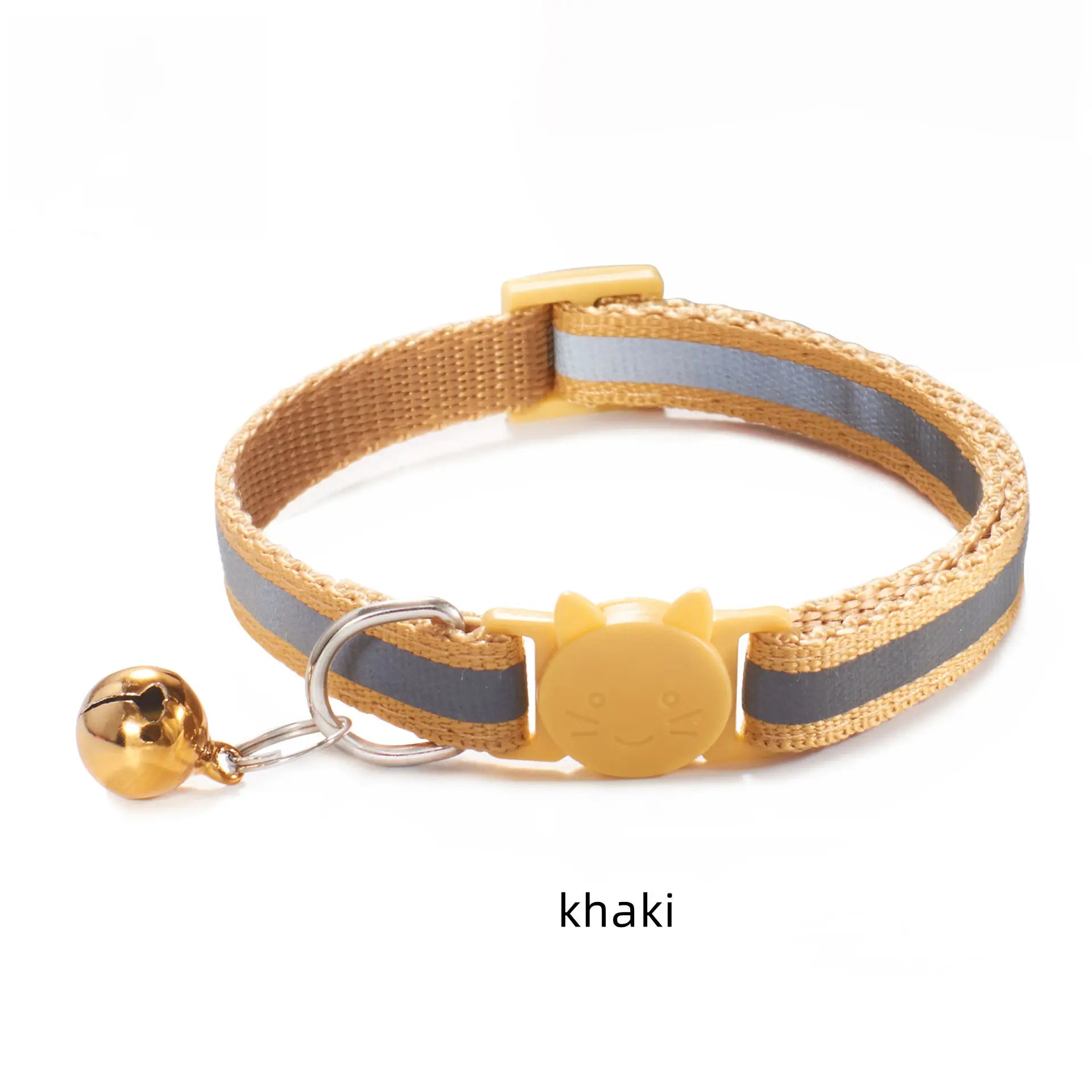 RM Wholesale Hot Selling Cheap but Good Quality Pet Dog Collar Reflective Cat Necklace Nylon Luxury Collar 7.5-12.6 Inch