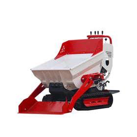SDJG 300kg 500kg 1000kg Gasoline Dumper Truck Crawler Mini Dumper