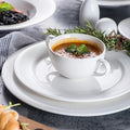 White Ceramic Tableware Set Porcelain Plates Bowls Steak Plates Salad Bowls Mugs Cup for Party Restaurant Tableware