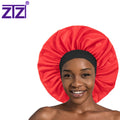 ZTZI Wholesale Custom Logo Sublimation Designer Hair Bonnets Satin Custom Logo Satin Bonnet