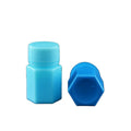 Supply High Quality Plastic Medicine Bottle 15ml Blue Pill Pill Bottle PE Medical Solid Bottle