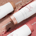 Private Label 9-color Sponge Blush Stick Velvet Silky Lightweight Delicate Durable Waterproof Natural Look Blush Stick