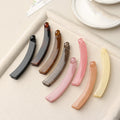 2026 New Fluffy Hair Clips for Women Banana Clips Vertical Clips High Ponytail Jelly Bun Hair Accessories Hair Clips Wholesale